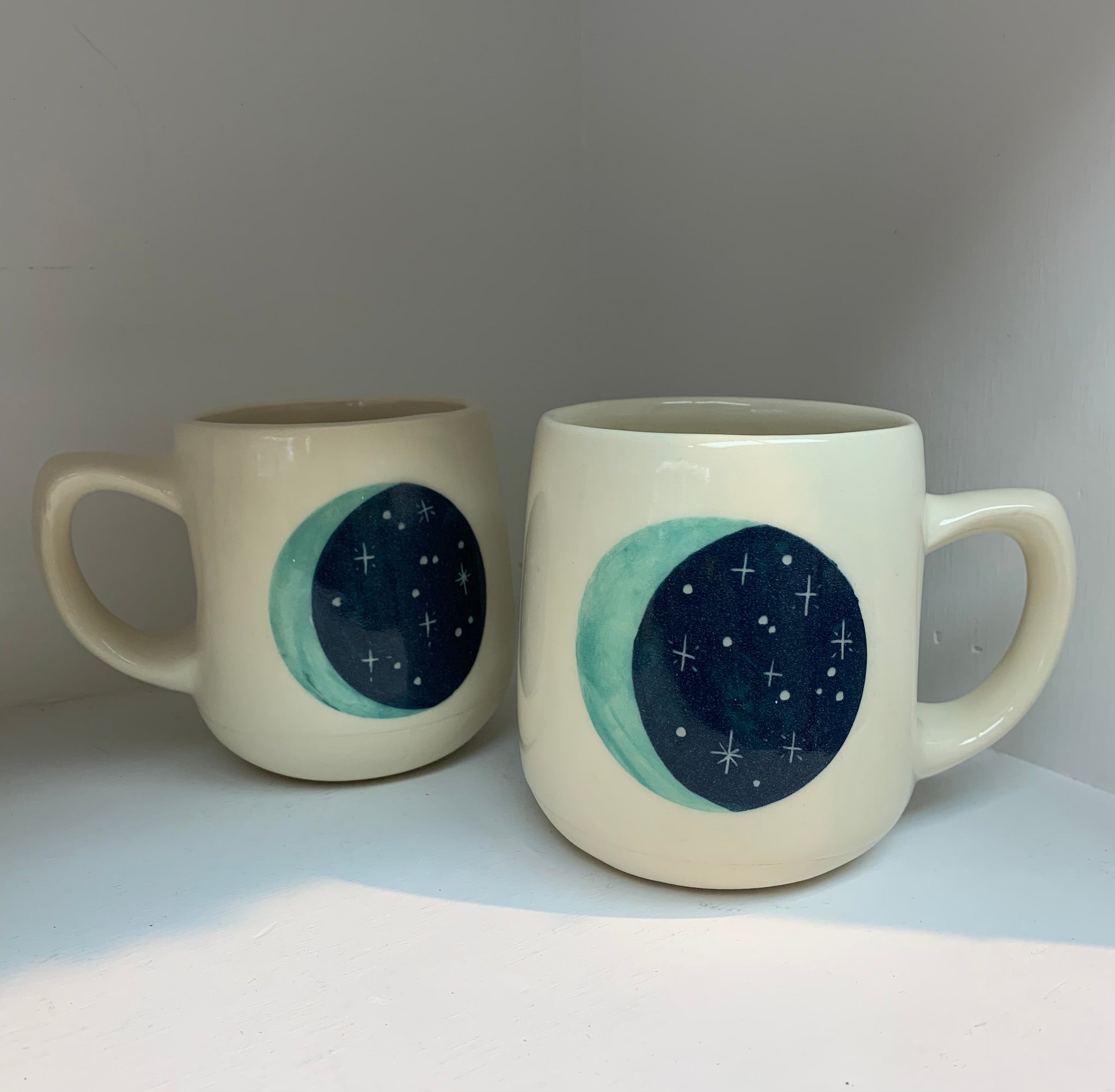 Blue moon mug